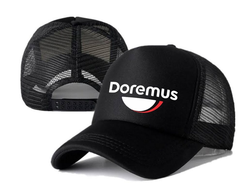 Amostra Virtual Boné Doremos Com Entretela Preto